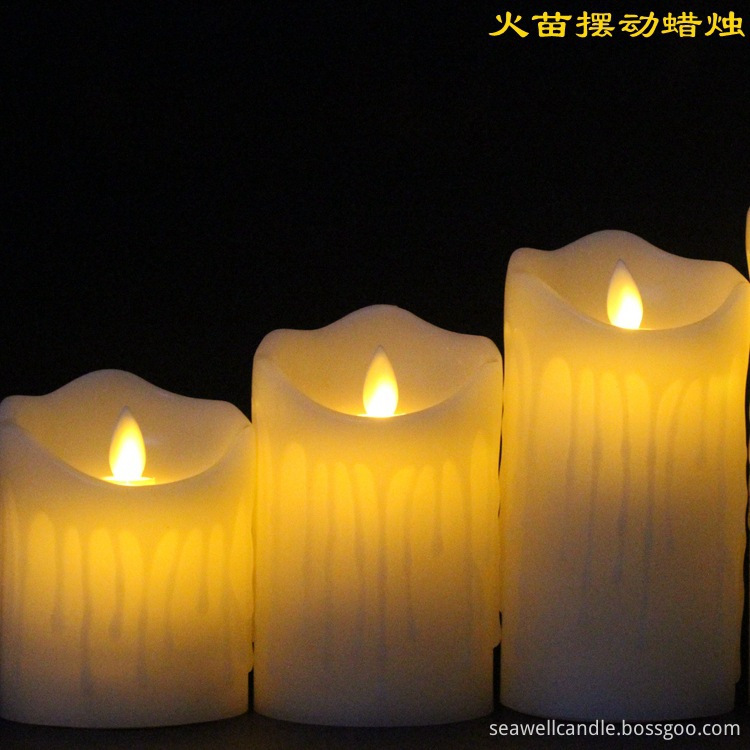 tears led candle 5