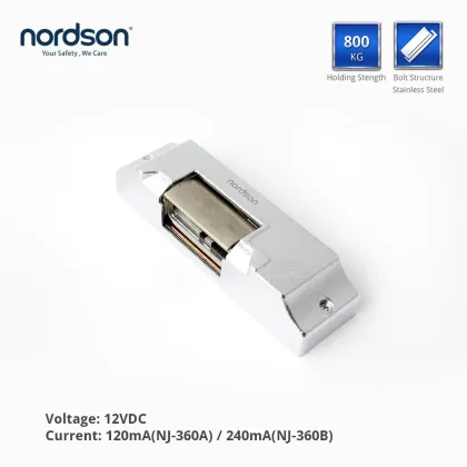Nordson Surface Mounted Electric Strike NJ 360A Fail-secure type 12DC