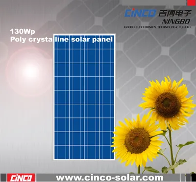 130W Solar Panel Poly (CNCC130W)