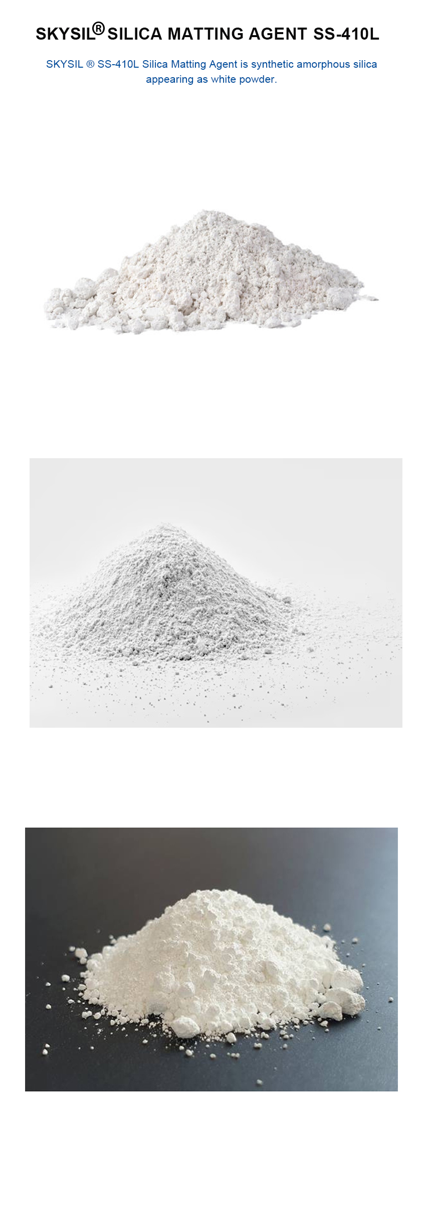 QUANXU SILICON DIOXIDE POWDER (SS-410L) M4