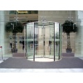 All Glass Automatic Revolving Doors with Breakout Function