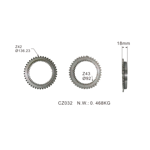 CONE FOR ZF OEM 2149 19266 Auto Parts Input Transmission Synchronizer