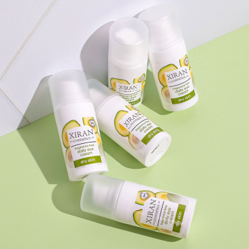 Private Label Anti-Aging Brightening Eye Cream with Avocado Oil for Dark Circles and Eye Bags Removal