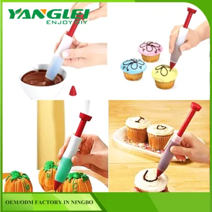 100% brand new silicone decorating pen