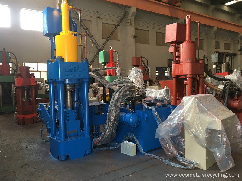 Hydraulic Waste Iron Recycling Briquetting Press Machine