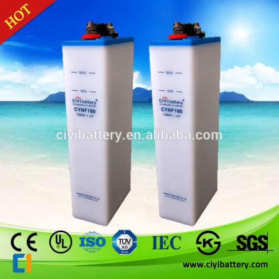 Military Quality NiFe Battery Home Solar System Battery 24V 48V 100AH