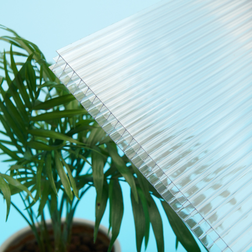 Lámina hueca de policarbonato anti-caída de alta resistencia al impacto para eco-restaurantes
