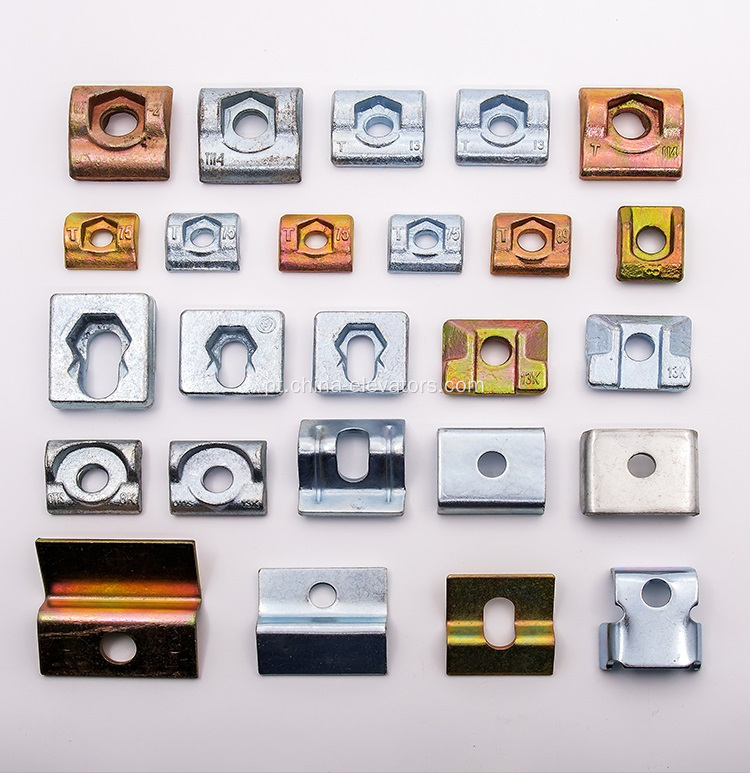 O trilho de guia do elevador grampeia 8K T89 13K T90 15K 18K T114 T127