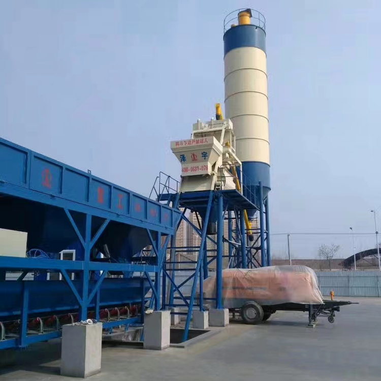 HZS50 electric 50 M3/h Concrete Batching Plants