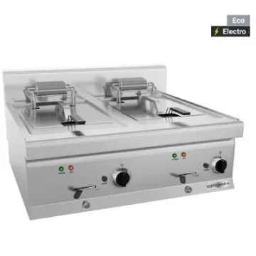Commercial Electric Counter Top Deep Fryer with 2 Removable Baskets for Restaurant Fast Food Deep Fryer