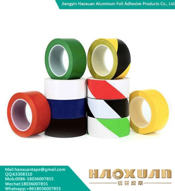 نوارهای هشدار دهنده چسب پی وی سی