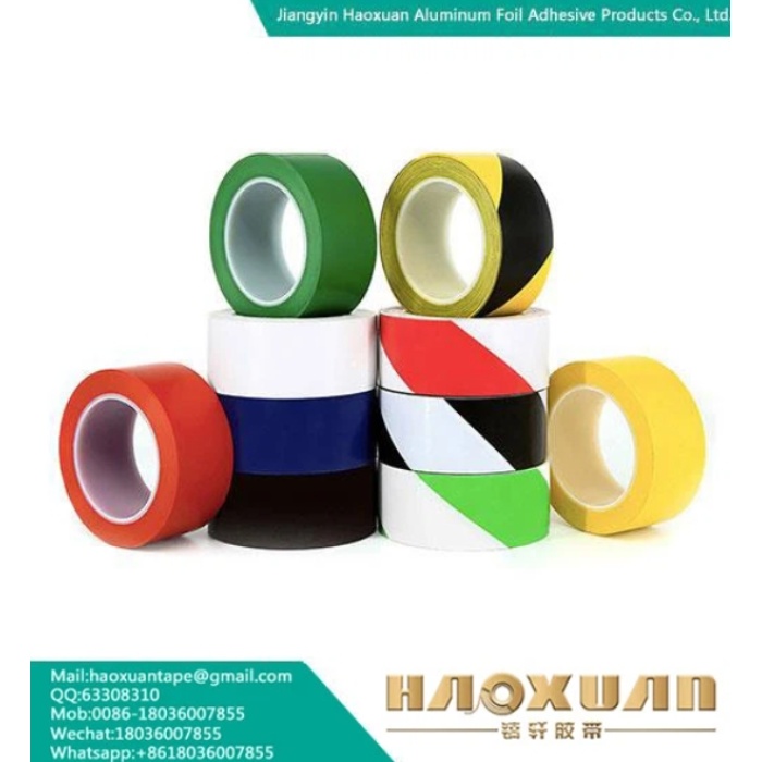 أشرطة تحذير لاصق PVC