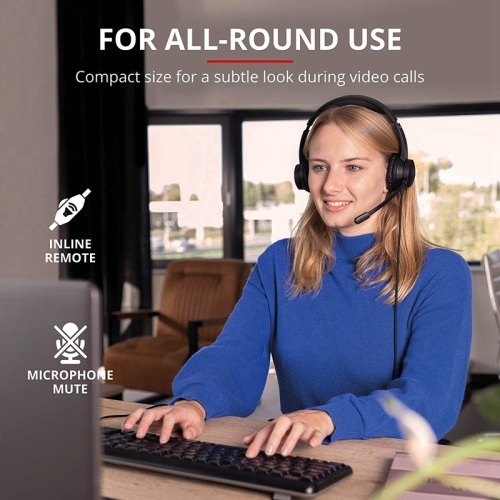 wholesale phone headset with mic use for office TV