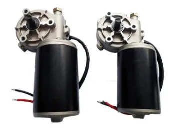Garage Door Motors 12v / 24 V Permanent Magnet Industrial Dc Worm Gear Motor