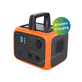 2021 Top Selling Multifunctional Portable Power Station with 500W Wireless Charging and Power Bank Capability
