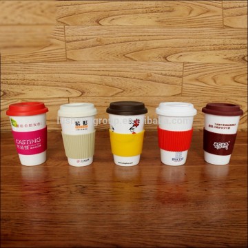 cheap glazed sublimation ceramic thermo mug for custom logo printing