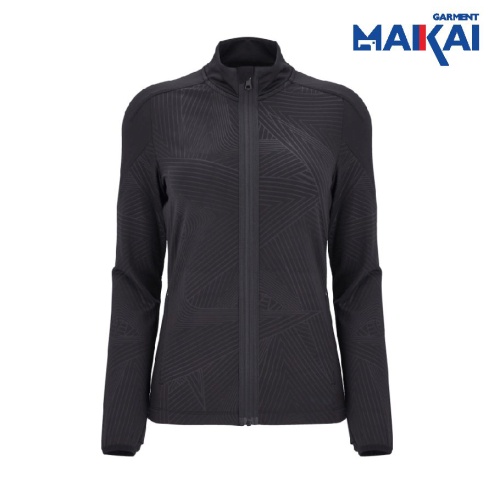 Comfortable Women's Full Zipper Sportswear Top