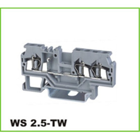 3 Way  Feed-Through Spring Terminal Block 2.5mm2