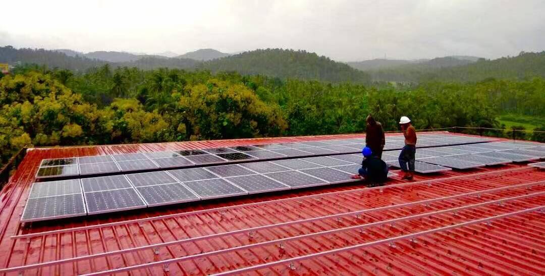 Aluminum alloy seam rooftop solar mounting system