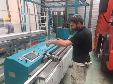 Insulated Glass Butyl Extruder Film Coating Machine