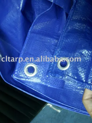 Blue Plastic Tarpaulin