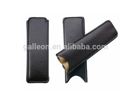 2 cigar soft Cigar Leather Case