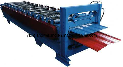 Professional Manufacturer of Aluzinco Roof Tile Making Machine