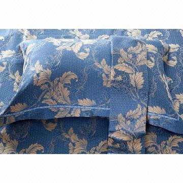 4-piece high-end luxury cotton sateen bedding set, long stapled cotton