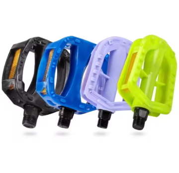 Universal 12MM Hard Plastic Footrest Pedal for Kids Bikes and MTB Bicycles - Anti-Slip Design