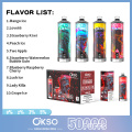 Okso shisha hookah mega 50k