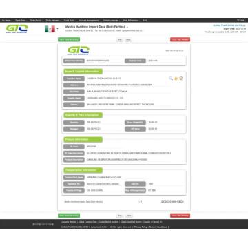 VS Importeer aangepaste gegevens van BENZINEGENERATOR