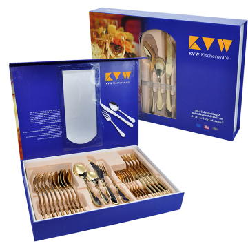 Edelstahl 24 -teilige Hausware Besteck Set