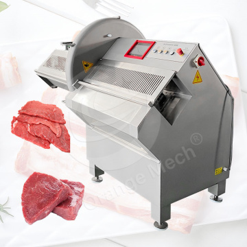 ORME Commercial Fully Automatic Meat Slicer for Bacon, Beef Jerky, and Chicken Breast