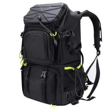 옥외 하이킹을위한 노트북 구획이있는 추가 대형 DSLR/SLR 배낭