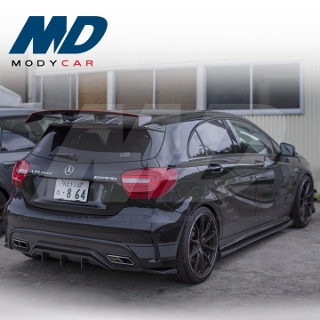 Carbon Fiber Roof Spoiler for 2013-2016 Mercedes-Benz A-Class W176 A180 A200 A250 A260 AMG A45