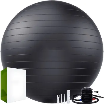 Feistel Extra Thick Yoga Ball: 5 Sizes Available for Enhanced Stability and Balance