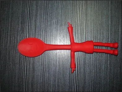 silicone children spoon