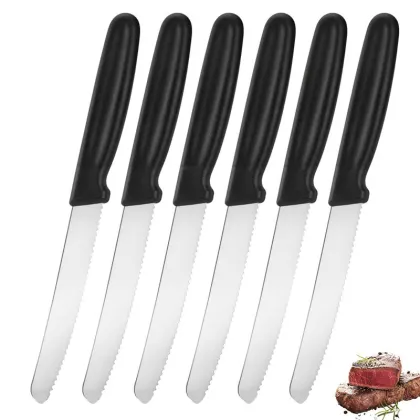 Stainless Steel Bagel and Sourdough Bread Slicer Knife