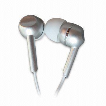 Phone Earphones with Fashionable Jewel and 1.2M Cord Length, Available in Various Colors