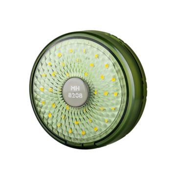 Rechargeable 2-in-1 Outdoor String Lights with 8 Modes - USB Charging Camping Tent Lights for Yard