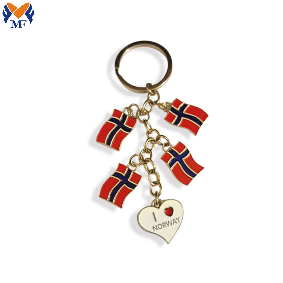 Keychain Norway Souvenir 1