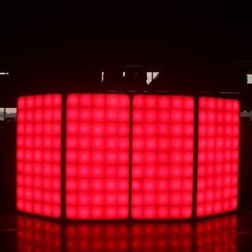 Portable LED Digital DJ Booth Facade: New Design