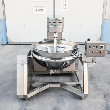 Caramel Chili Sauce Jams Paste Tiltable Planetary Cooking Mixer Machine