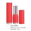 Vierkante plastic Cosmeitc lippenstift