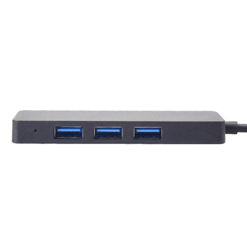 Soporte 4 puertos USB3.0 Salida Tipo-c Cargador