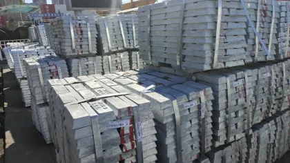 Zinc Ingot 99.995 - Zinc Anode Ingots and Zinc Ingots