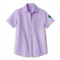 Lilac Chambray Shirt Dress
