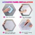 Creative Felt Felt Hexágon Acoustic Painel Pin Board