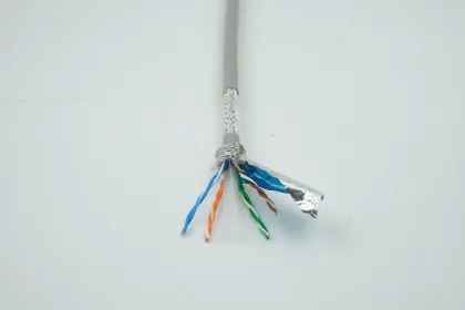 Super-Six Shielded Cat6/Cat6a/Cat7/Cat8 FTP/SFTP PVC Jacket Ethernet Cable - 1m Length