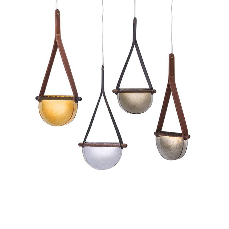 Bronze Glass Pendant Lamps